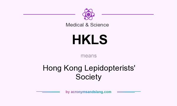 What does HKLS mean? It stands for Hong Kong Lepidopterists` Society