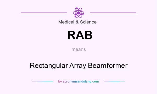 What does RAB mean? It stands for Rectangular Array Beamformer