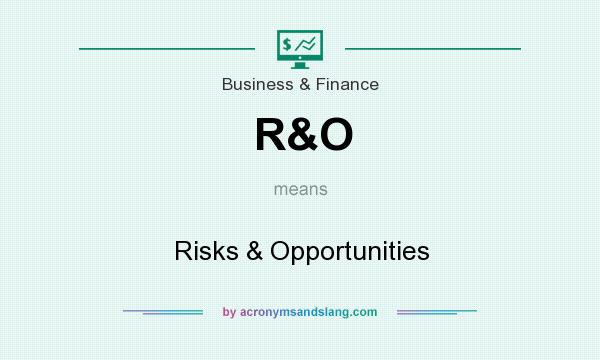 What does R&O mean? It stands for Risks & Opportunities
