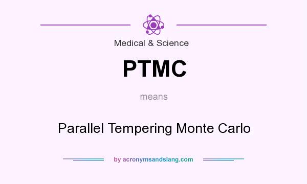 What does PTMC mean? It stands for Parallel Tempering Monte Carlo