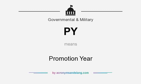 What does PY mean? It stands for Promotion Year
