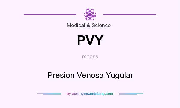 What does PVY mean? It stands for Presion Venosa Yugular