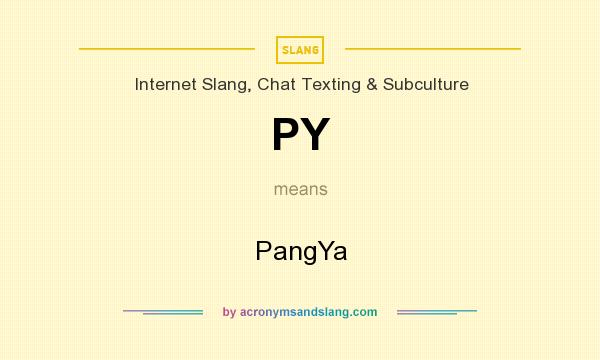 What does PY mean? It stands for PangYa