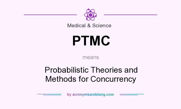 What does PTMC mean? It stands for Probabilistic Theories and Methods for Concurrency