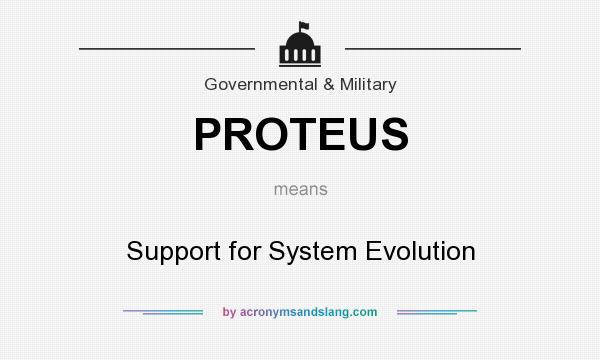 What does PROTEUS mean? It stands for Support for System Evolution