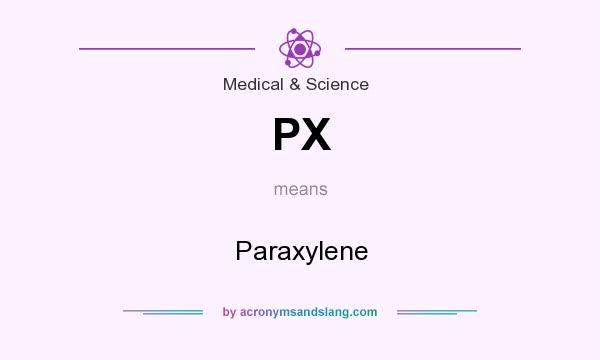 What does PX mean? It stands for Paraxylene