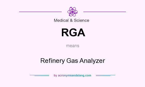 What does RGA mean? It stands for Refinery Gas Analyzer