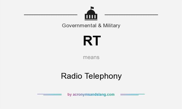 What does RT mean? It stands for Radio Telephony