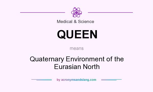 What does QUEEN mean? It stands for Quaternary Environment of the Eurasian North