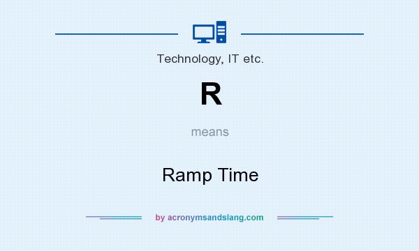 What does R mean? It stands for Ramp Time