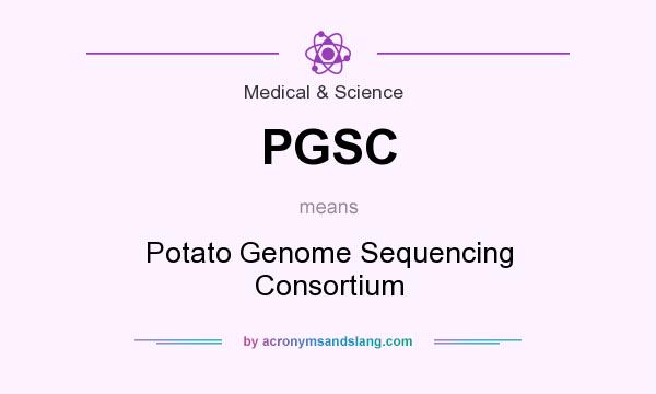 What does PGSC mean? It stands for Potato Genome Sequencing Consortium