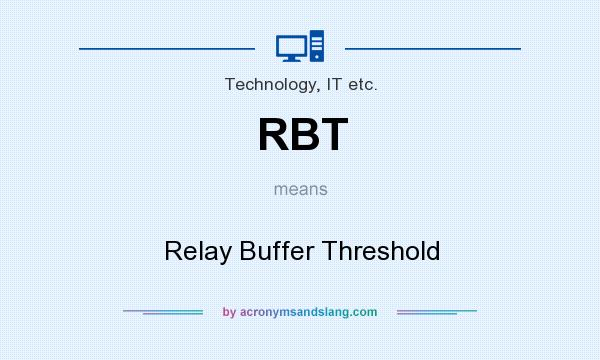 What does RBT mean? It stands for Relay Buffer Threshold