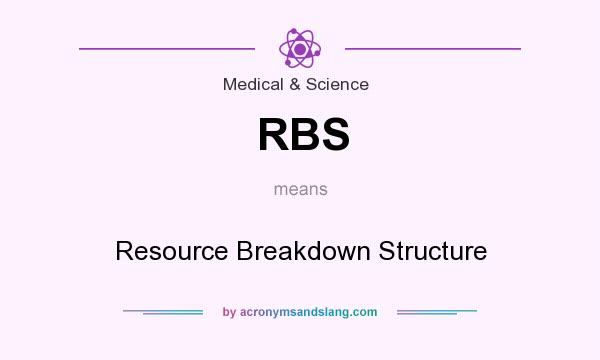 What does RBS mean? It stands for Resource Breakdown Structure