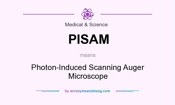 What does PISAM mean? It stands for Photon-Induced Scanning Auger Microscope