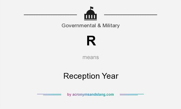 What does R mean? It stands for Reception Year