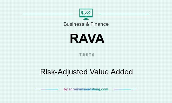 What does RAVA mean? It stands for Risk-Adjusted Value Added