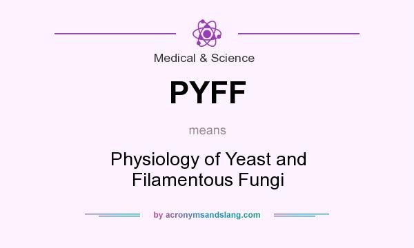 What does PYFF mean? It stands for Physiology of Yeast and Filamentous Fungi