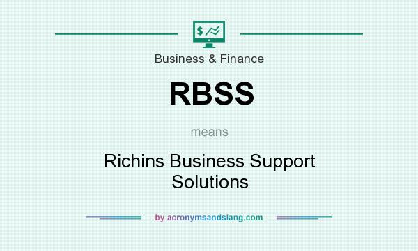 What does RBSS mean? It stands for Richins Business Support Solutions