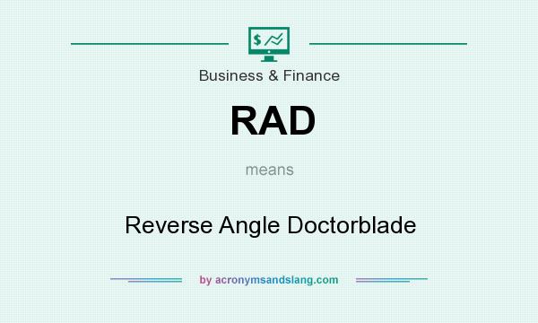 What does RAD mean? It stands for Reverse Angle Doctorblade