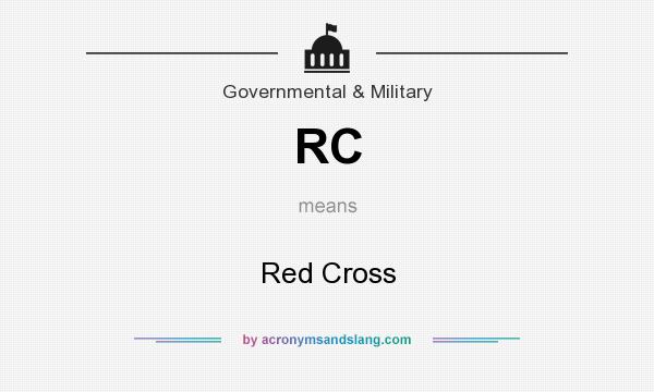 What does RC mean? It stands for Red Cross