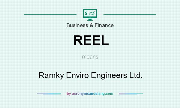 What does REEL mean? It stands for Ramky Enviro Engineers Ltd.