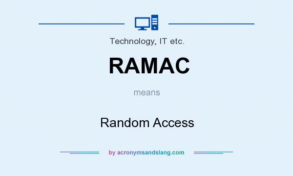 What does RAMAC mean? It stands for Random Access