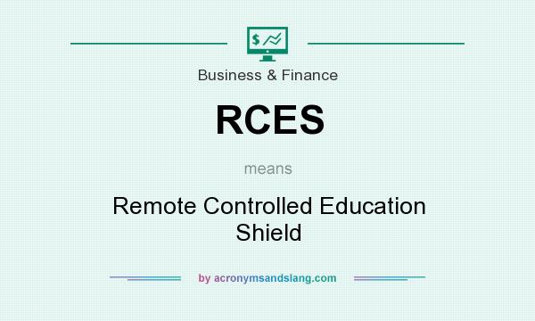 What does RCES mean? It stands for Remote Controlled Education Shield