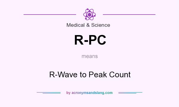 What does R-PC mean? It stands for R-Wave to Peak Count