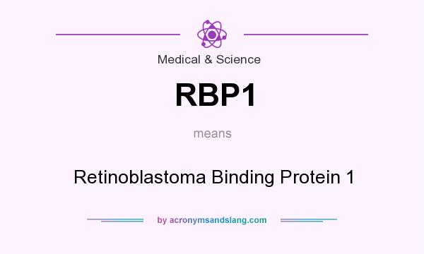 What does RBP1 mean? It stands for Retinoblastoma Binding Protein 1