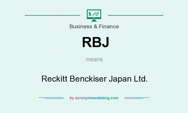 What does RBJ mean? It stands for Reckitt Benckiser Japan Ltd.
