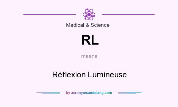 What does RL mean? It stands for Réflexion Lumineuse