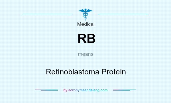 What does RB mean? It stands for Retinoblastoma Protein