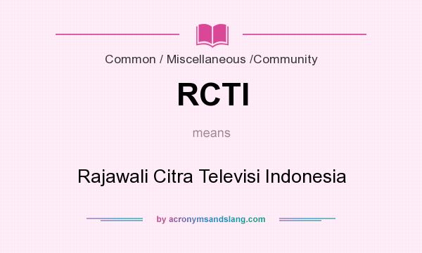 Rcti indonesia