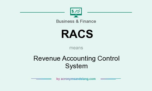 What does RACS mean? It stands for Revenue Accounting Control System