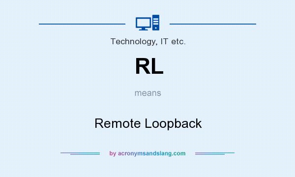 What does RL mean? It stands for Remote Loopback