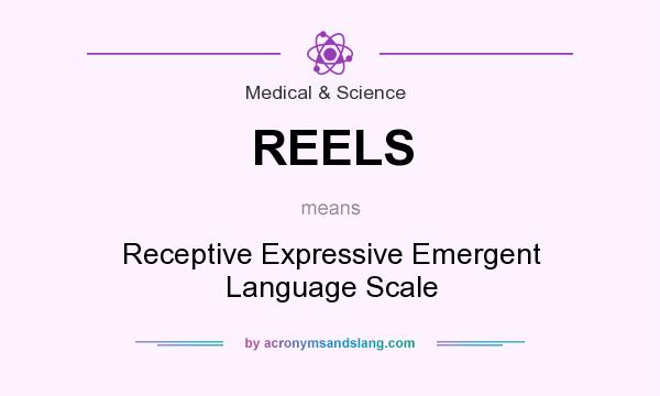 What does REELS mean? It stands for Receptive Expressive Emergent Language Scale
