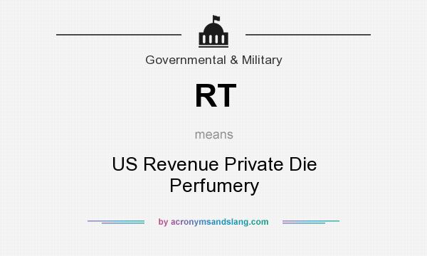 What does RT mean? It stands for US Revenue Private Die Perfumery