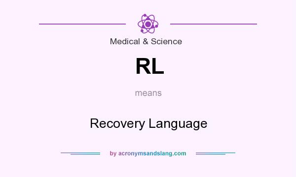 What does RL mean? It stands for Recovery Language