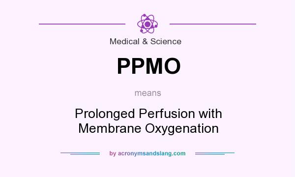 What does PPMO mean? It stands for Prolonged Perfusion with Membrane Oxygenation