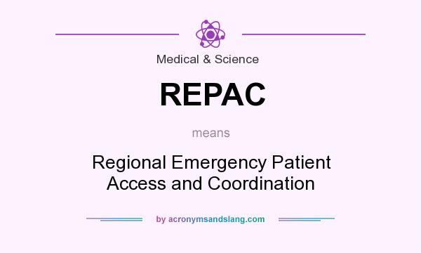 What does REPAC mean? It stands for Regional Emergency Patient Access and Coordination