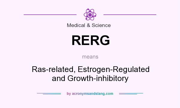 What does RERG mean? It stands for Ras-related, Estrogen-Regulated and Growth-inhibitory
