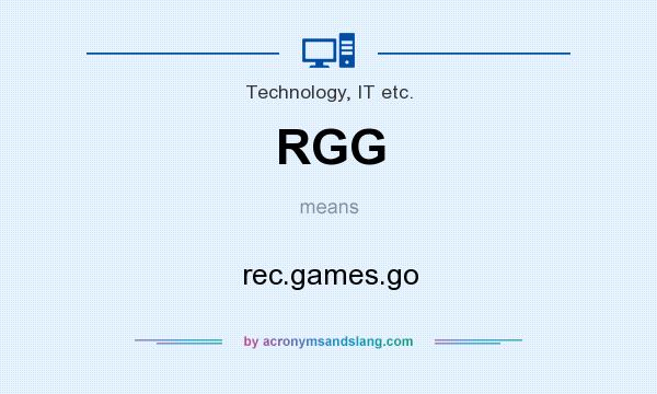 What does RGG mean? It stands for rec.games.go