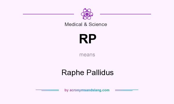 What does RP mean? It stands for Raphe Pallidus