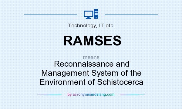 What does RAMSES mean? It stands for Reconnaissance and Management System of the Environment of Schistocerca