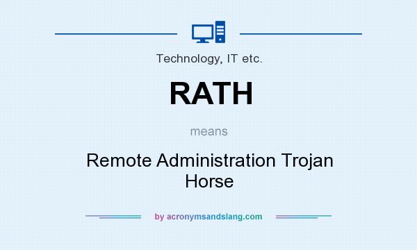 What does RATH mean? It stands for Remote Administration Trojan Horse