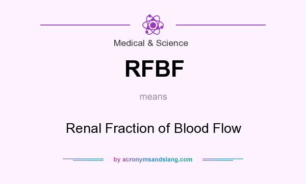 What does RFBF mean? It stands for Renal Fraction of Blood Flow