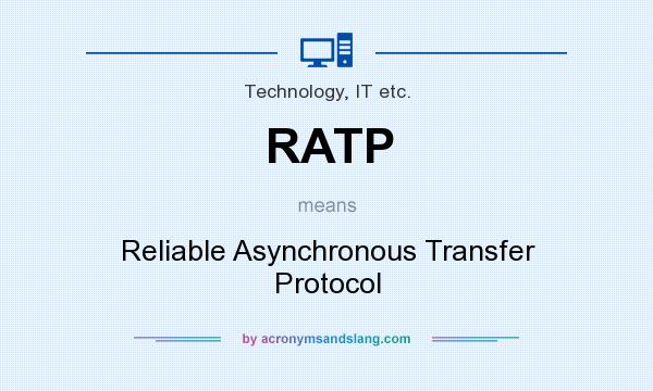 What does RATP mean? It stands for Reliable Asynchronous Transfer Protocol