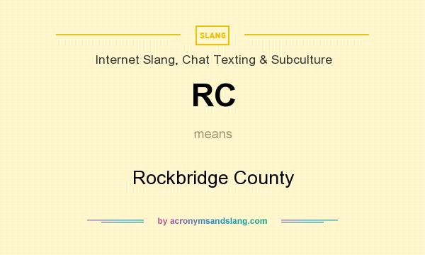 What does RC mean? It stands for Rockbridge County
