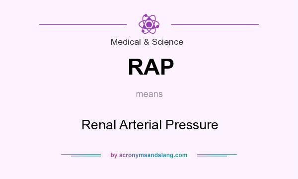 What does RAP mean? It stands for Renal Arterial Pressure