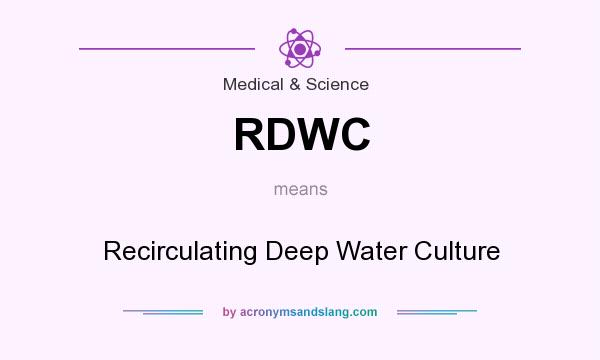 What does RDWC mean? It stands for Recirculating Deep Water Culture